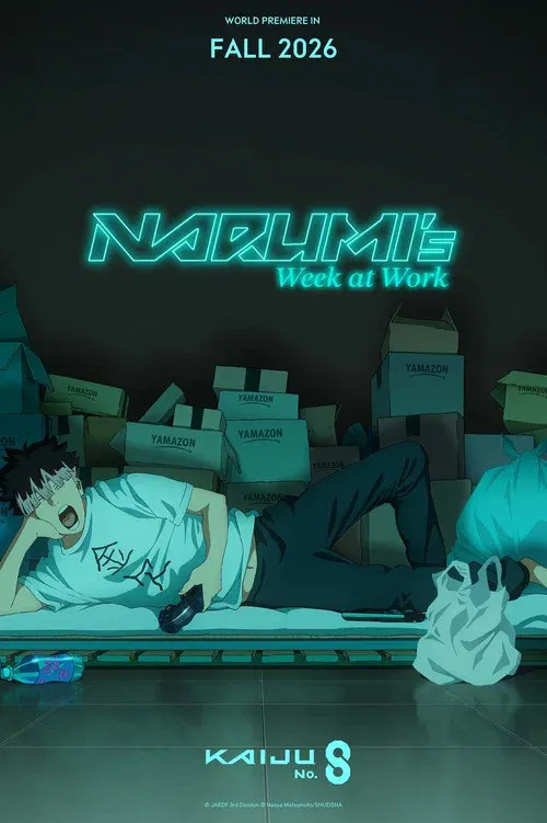 Kaiju No. 8 Original Short Anime "Narumi's Week at Work" poster