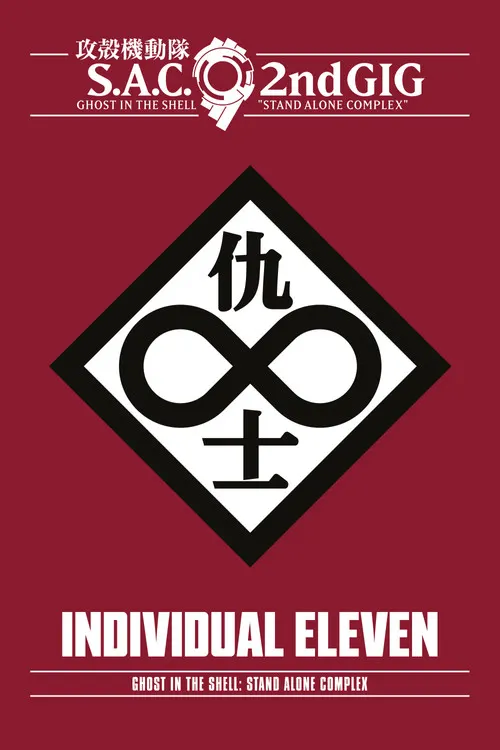 Ghost in the Shell: Stand Alone Complex 2nd GIG - Individual Eleven poster
